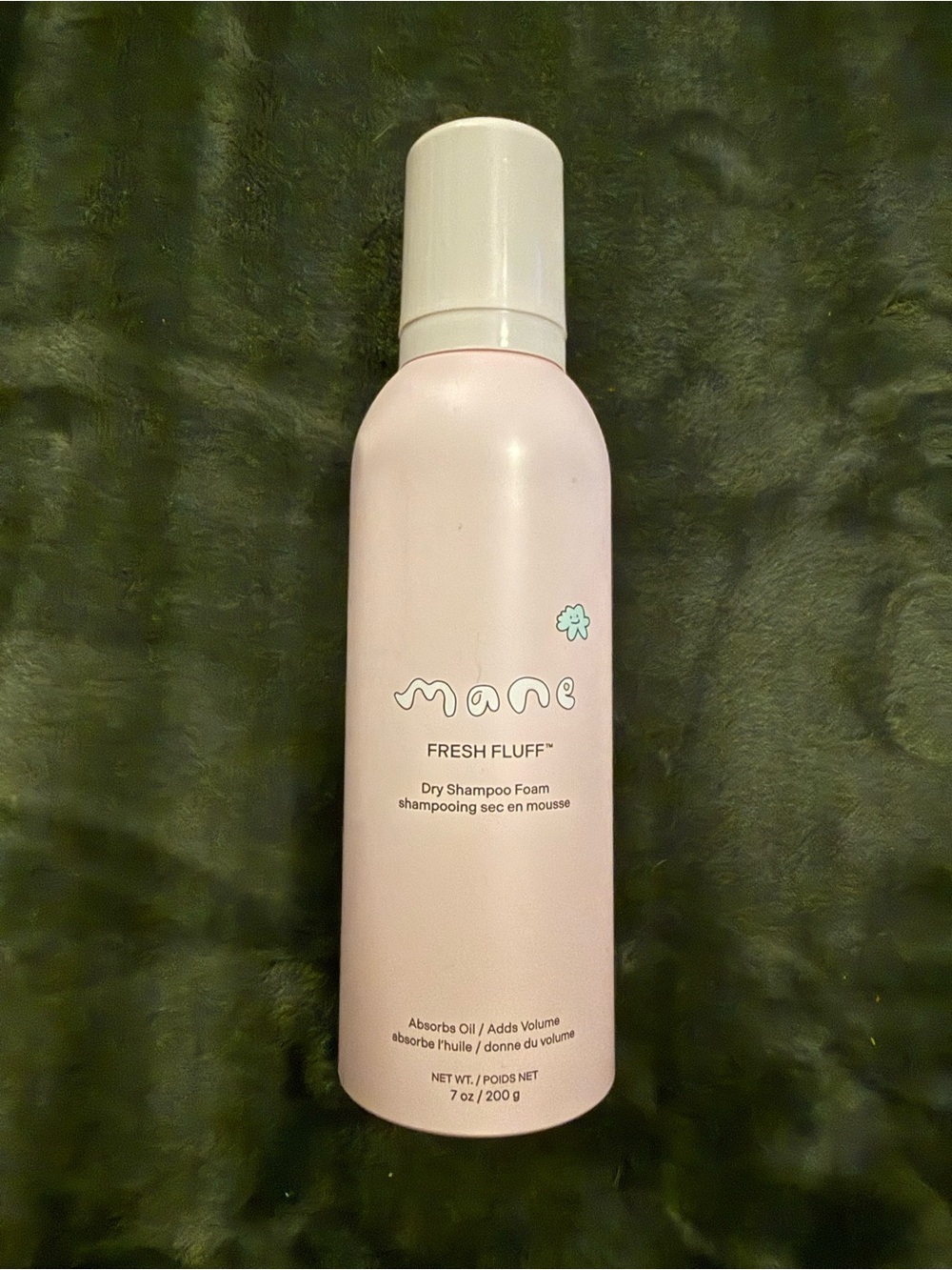 Mane Fresh Fluff Dry Shampoo Foam - Pink